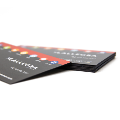 Thick 32pt Painted Edge Business Cards