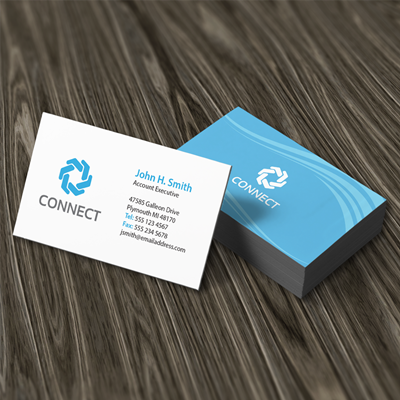 BC: Thick 32pt Painted Edge Business Cards