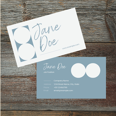 BC: Soft Touch Laminate Business Cards
