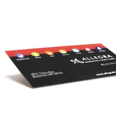 BC: Soft Touch Laminate Business Cards